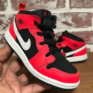 Nike Air 1 Mid  Jordan Toddler Sz 10C